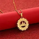 Ожерелье из нержавеющей стали с подвеской Lalish, ювелирные изделия Yezidi Faith, паломничество