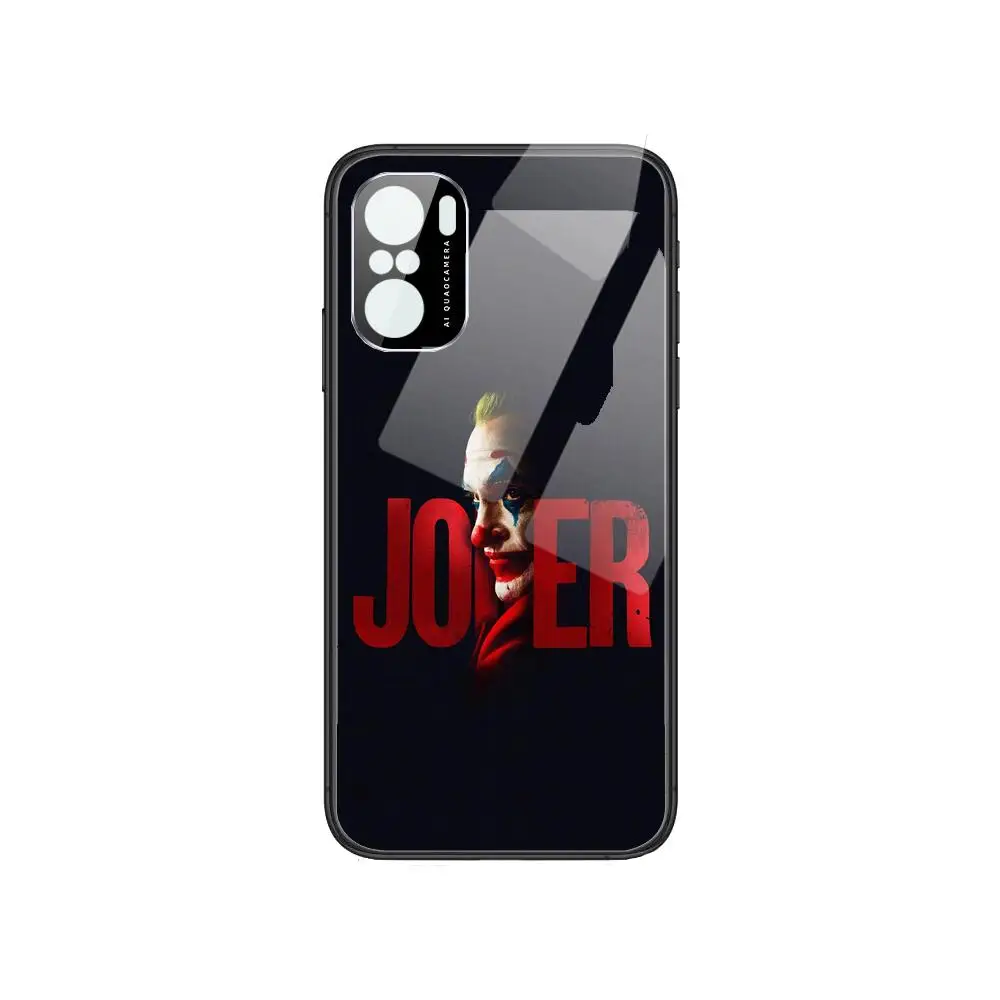 

Luxury Shell 3D Film The Joker Joaquin Phone Case For POCO F1 F2 F3 Pro X3 M3 9C 10T Lite NFC Anime Black Cover Silicone Back Pr