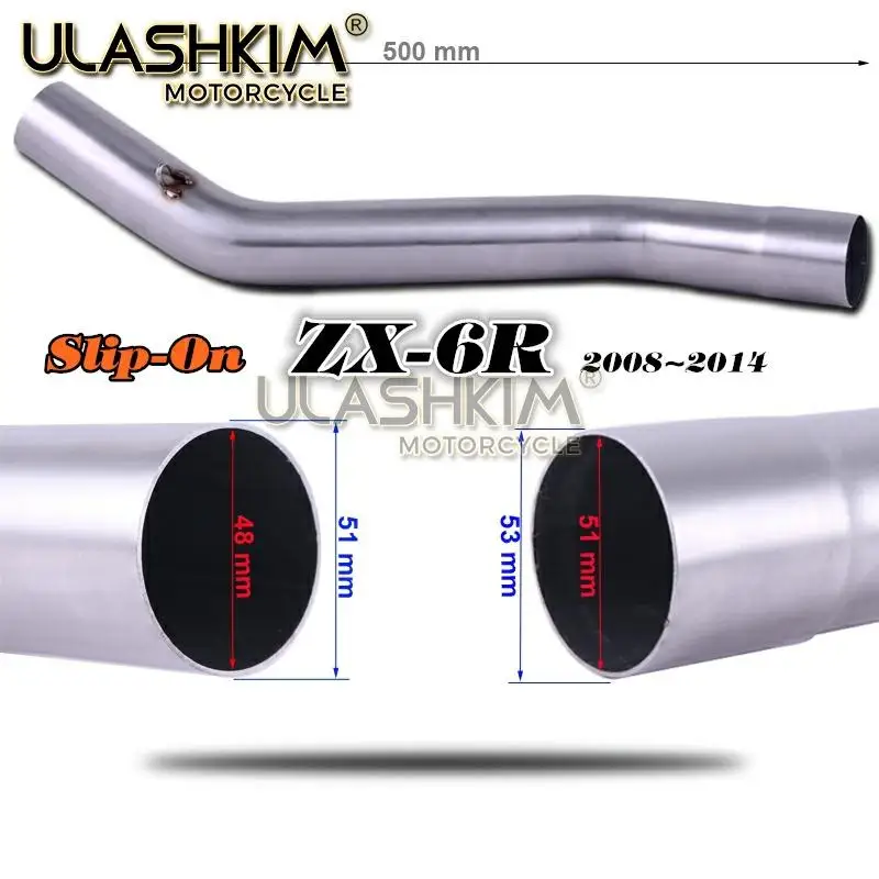 ZX 6R мотоцикл углеродное волокно лицо выхлопной полной системы слипоны для KAWASAKI