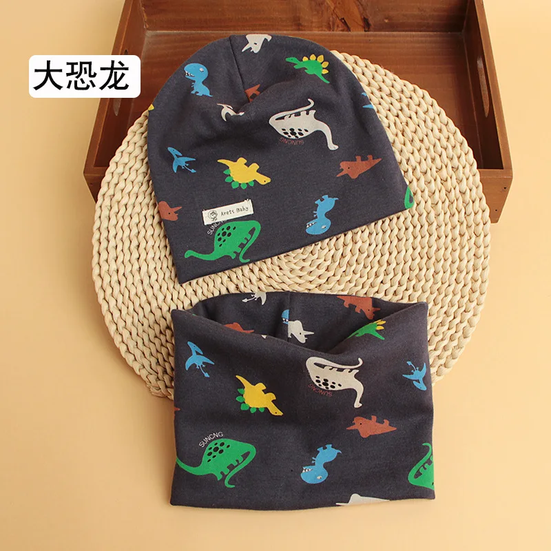 Новинка Хлопковый Детский шарф с героями мультфильмов Милые воротники для