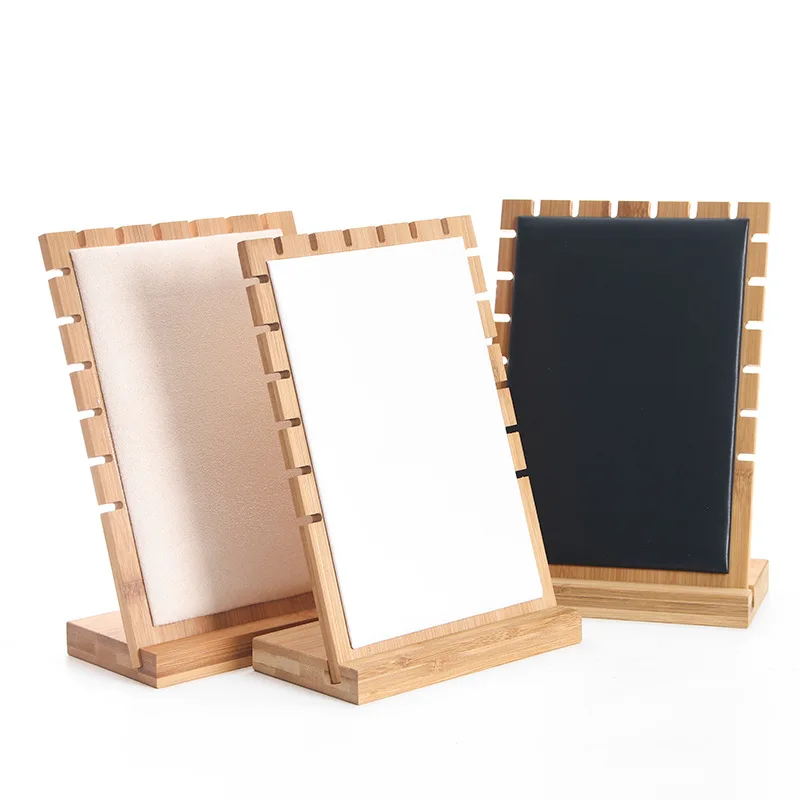 Бамбуковая креативная Подвеска для ювелирных изделий из искусственной кожи