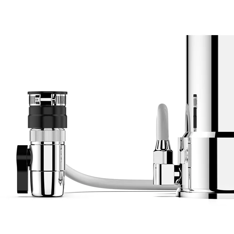 Water Filter Desktop Stainless Steel Purifier Faucet Healthy Ceramic Cartridge Kitchen Tap | Бытовая техника