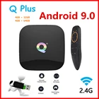 Приставка Смарт-ТВ Q Plus, 4 + 3264 ГБ, 4 ядра, 2,4 ГГц, Wi-Fi