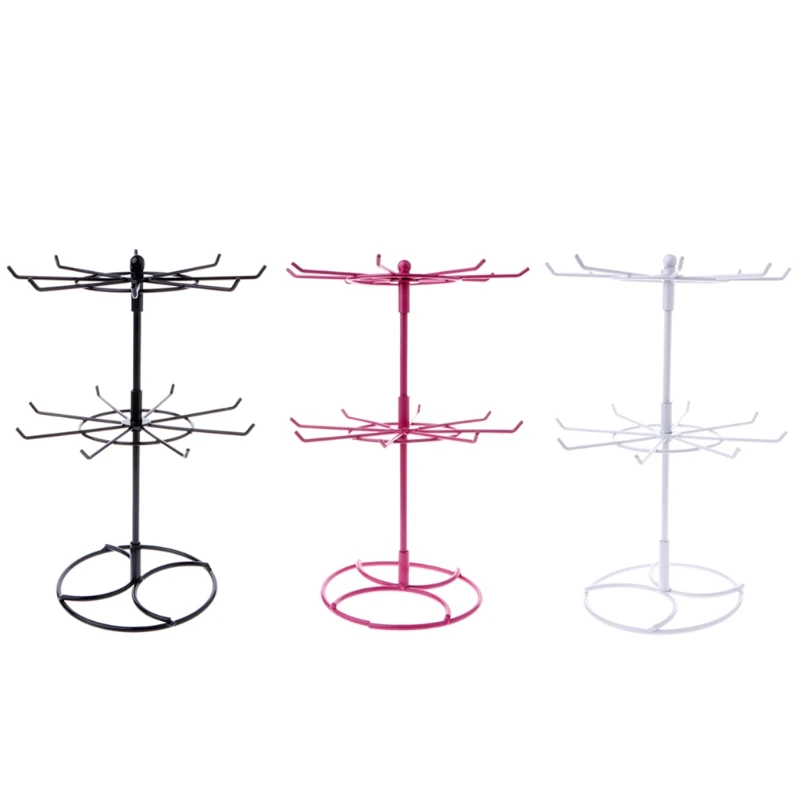 

Tree Display Stand Holder Organizer 28Holes Earring Studs Jewelry Show Rack