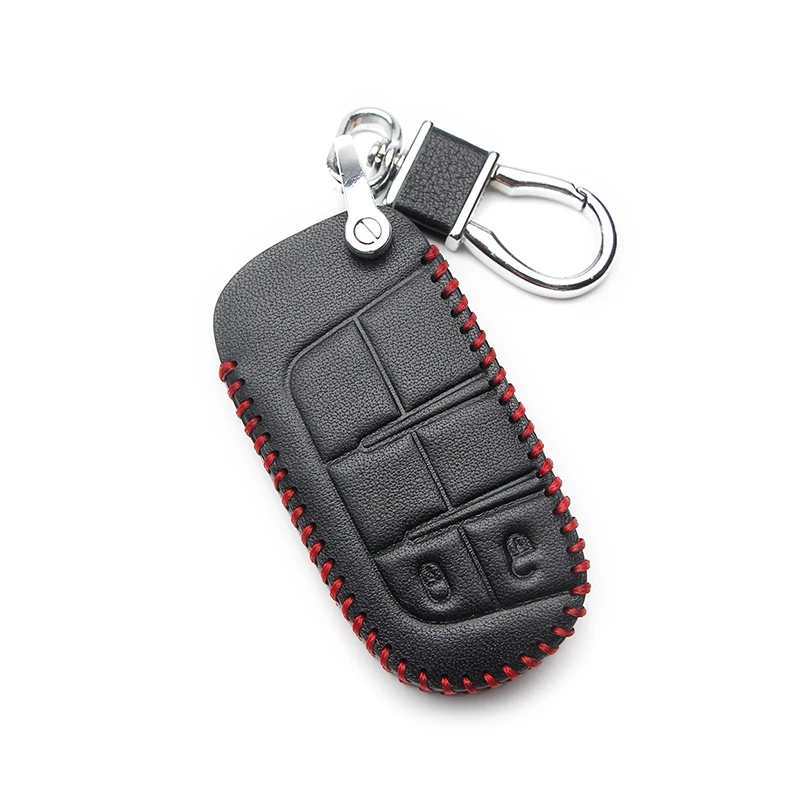 Кожаный чехол для автомобильных ключей 2/5 кнопки дистанционного Управление