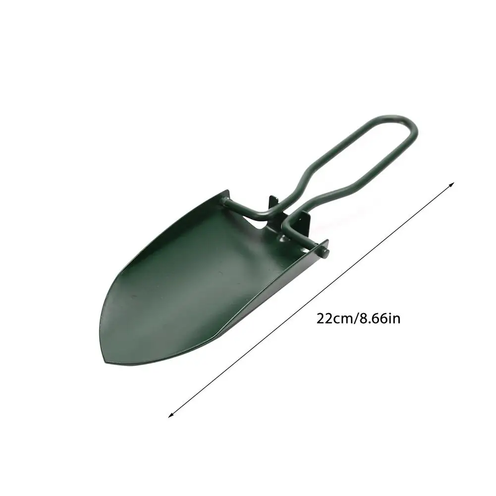 

Stainless Steel Mini Garden Tools Collapsible Folding Shovel Camping Spade Gardening Tool Cloth Package #W0