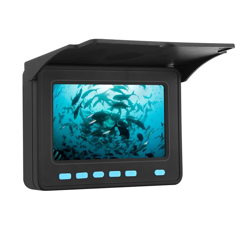 PPYY новая-20 м подводная камера HD 1000TVL 8 шт. светодиоды рыболокатор 4 3 дюймов