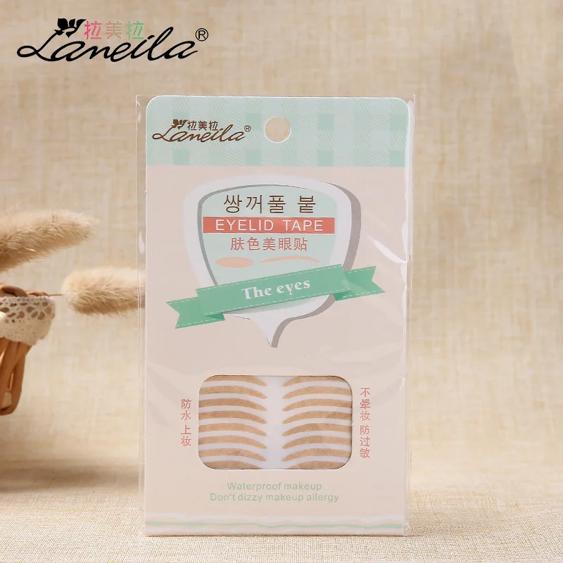 Большие красивые глаза наклейки телесного цвета веко водонепроницаемый Скрытый