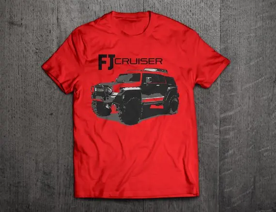 Модные новые футболки летние модные мужские FJ Cruiser рубашки внедорожные Jeep hair Life