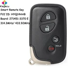 KEYECU умный Автомобильный ключ дистанционного управления с 4 кнопками для Lexus IS250 IS350 ES350 GS300 Fob FCC ID: HYQ14AAB PN: 271451-3370 E