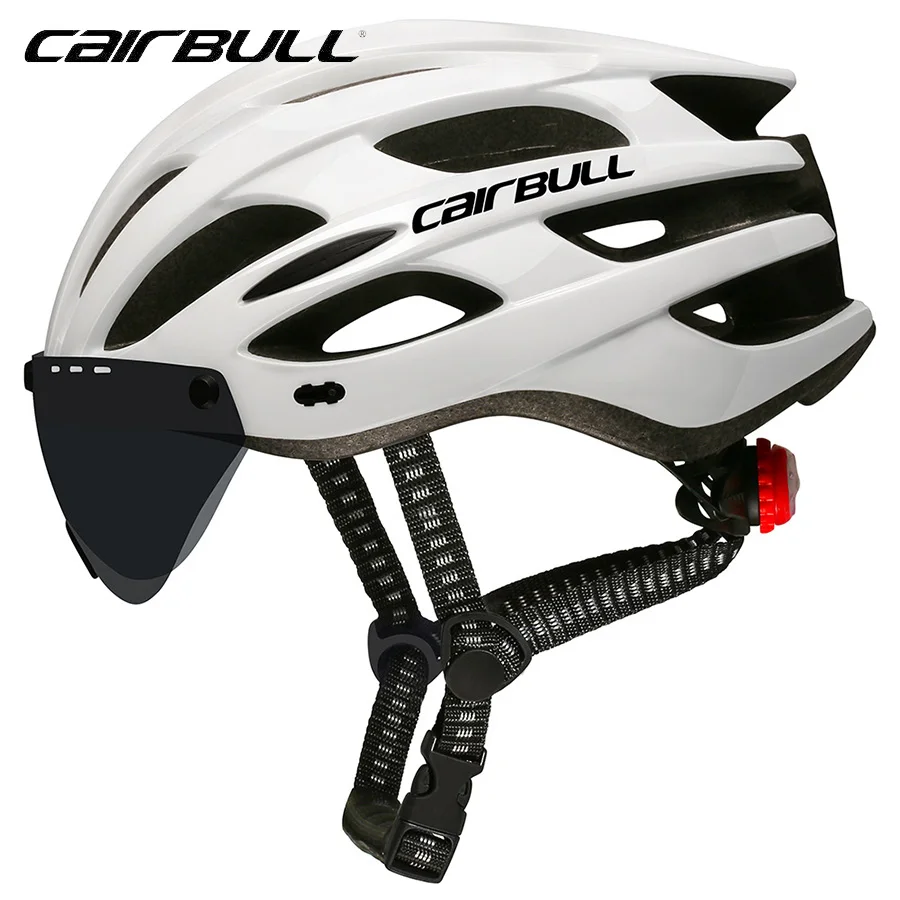 Cairbull SPARK светодиодный велосипедный шлем 226g легкий MTB задний фонарь с линзами
