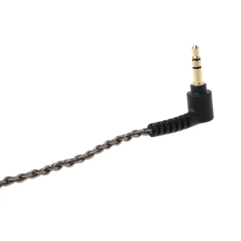 Посеребренный кабель MMCX SE535 съемный провод для наушников Shure SE215 SE315 SE846 UE900