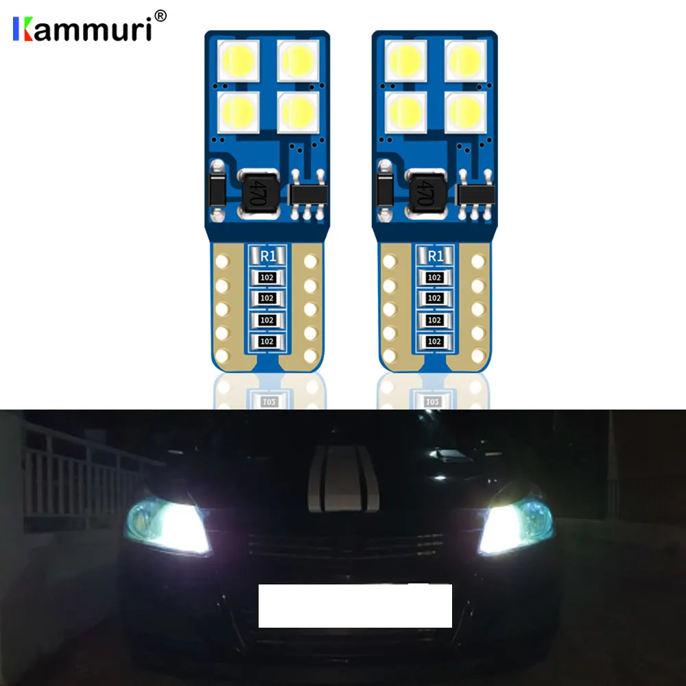 2 шт. Автомобильные светодиодные парковочные огни T10 W5W для Opel Astra k g Meriva Insignia Zafira