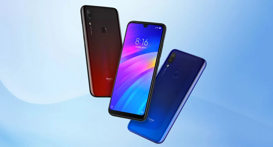 Глобальный Встроенная память Xiaomi Redmi 7 4 Гб 64 Гб мобильный телефон Snapdragon 632 Octa Core 6,26 дюйма, разрешение Full Экран 12MP Камера 4000 мА/ч, Батарея