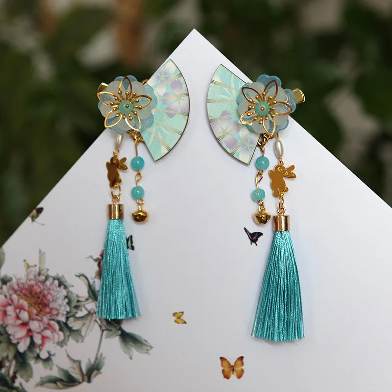 Аксессуары для одежды в стиле древнего ханьского Хана заколка волос с кисточкой