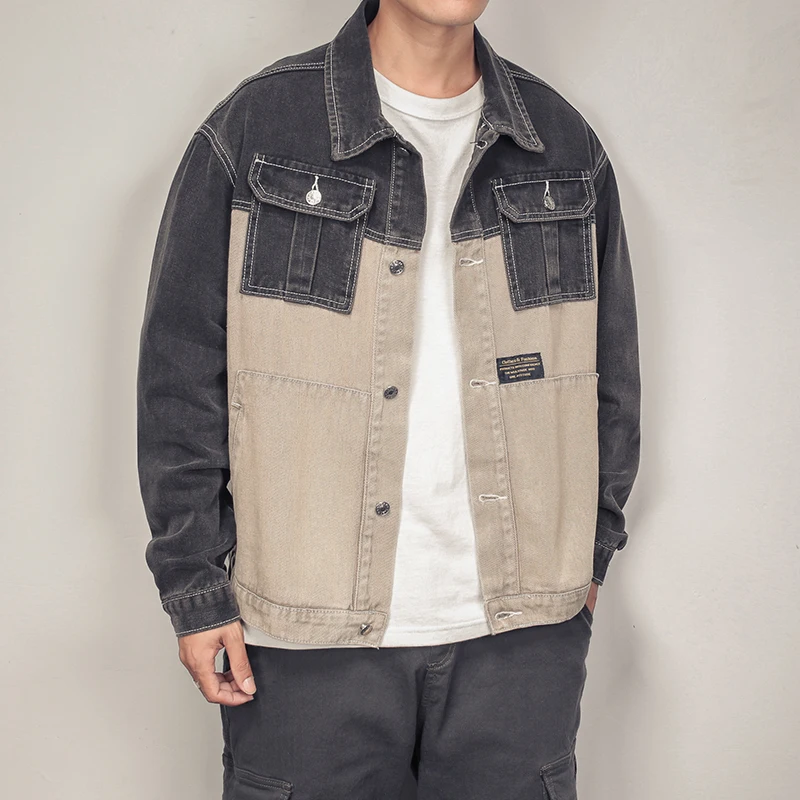 Большие размеры L-5XL Модная Джинсовая куртка популярная Красивая весенняя