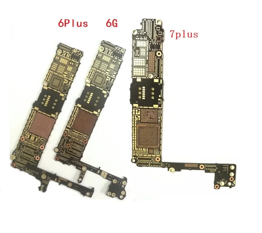 Новая голая материнская плата, материнская плата для iPhone 7 7Plus 6S 6SP 6 6 Plus 5S 5C 5 4S 4, запасная часть для тестирования