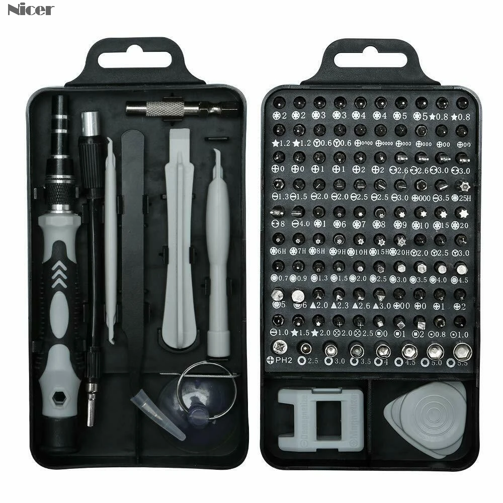 115 In 1 Screwdriver Set Mini Electric Precision For Iphone Huawei Tablet Ipad Home Tool | Дом и сад