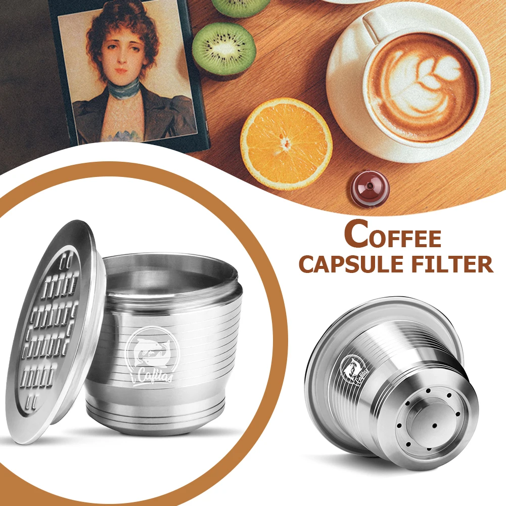 Универсальный Кофе Нержавеющая сталь капсула для Bosch s Tassimo машина многоразового