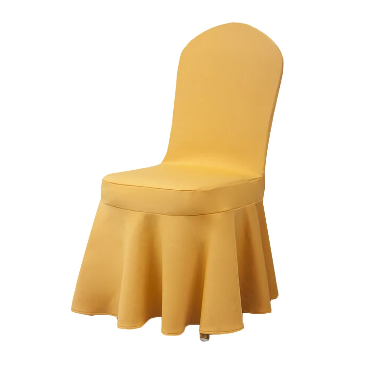

spandex ruffled chair covers wedding