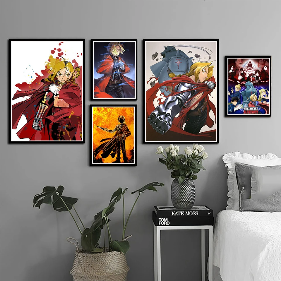 5D DIY алмазная живопись аниме Стальной Алхимик из мультфильмов мозаичная картина