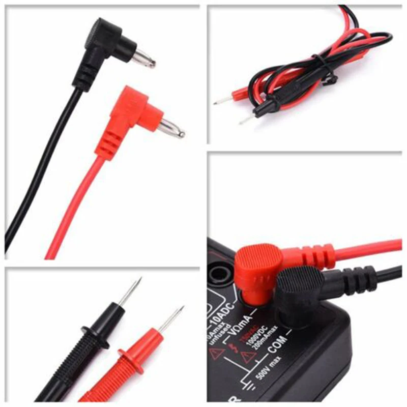 LCD Digital Multimeter Tester AC/DC Ammeter Test Lead Probe Hand Voltmeter Measuring Current Resistance Temperature Meter | Инструменты