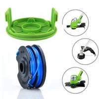1 line spool 1 spool cover for ryobi rlt6130 grass trimmer spool line cover mc489 in stock drop shipping
