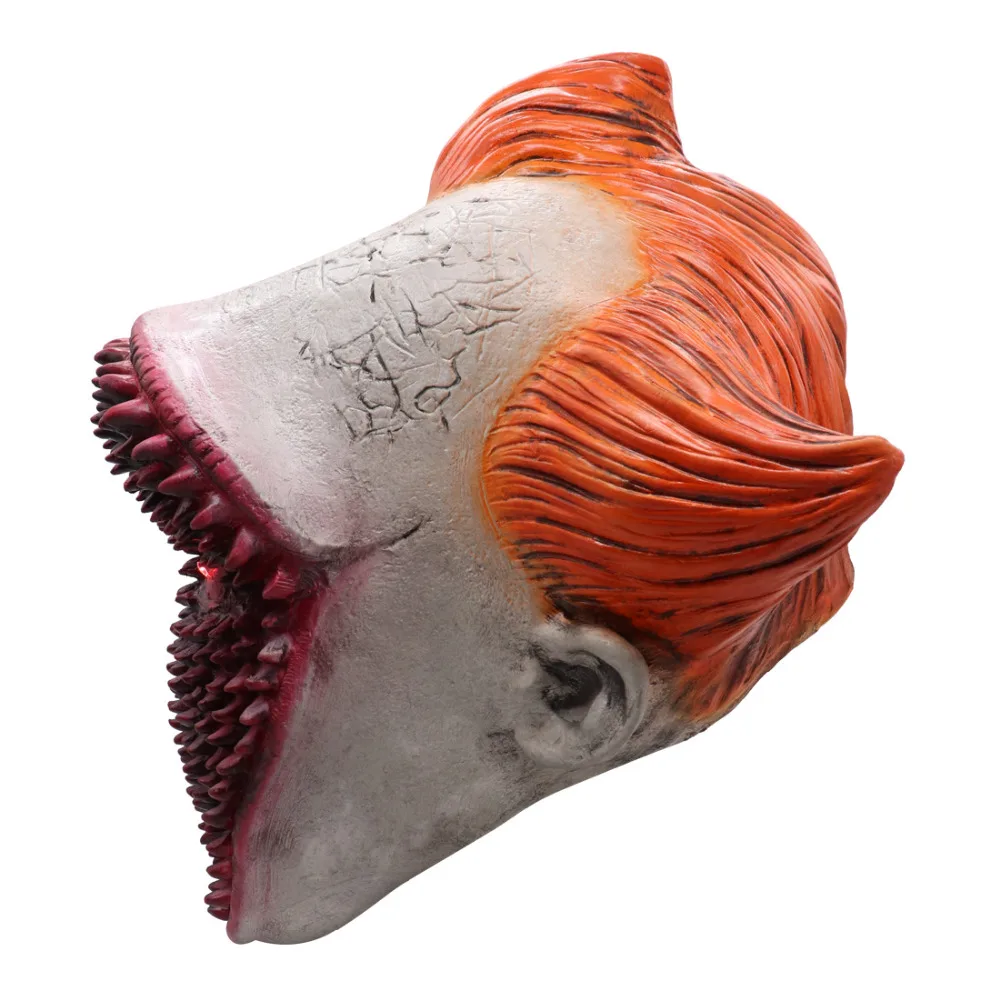 LED Pennywise Clown Mask Stephen King's It Chapter Two Masque Movie Cosplay Joker Helmet Halloween Party Costume Prop Masks