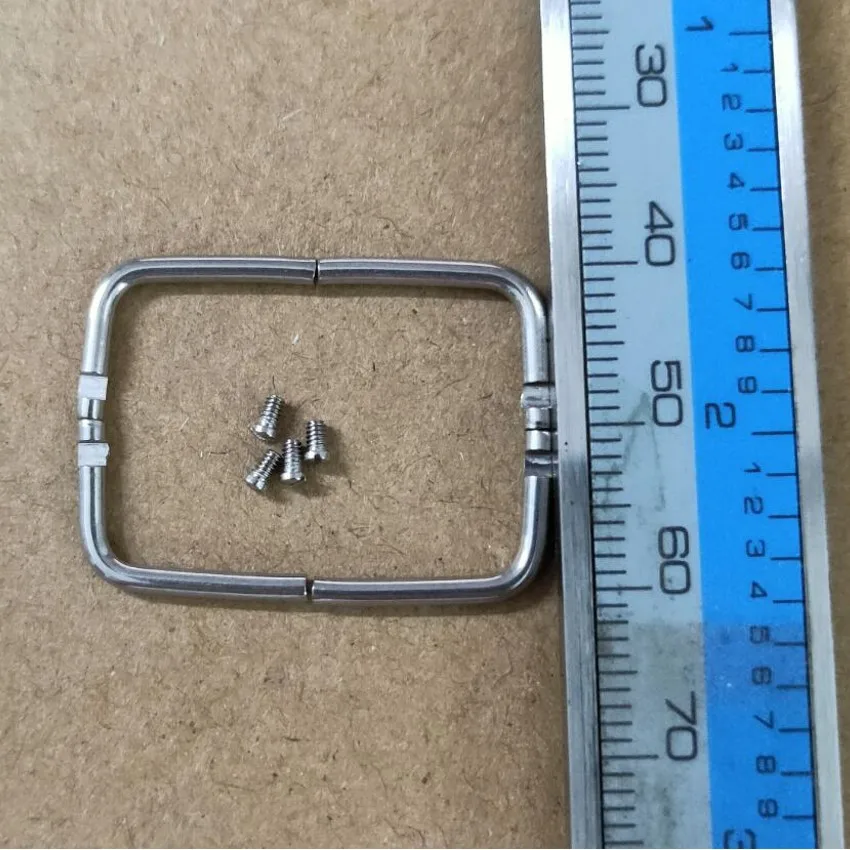 Запчасти для часов аксессуары корпуса из нержавеющей стали L образная форма