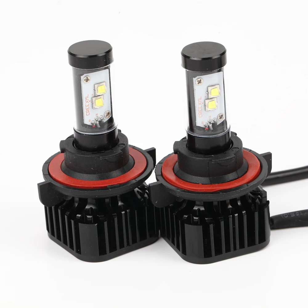 

LSlight H13 9008 Led Headlight Bulbs H4 9003 HB2 HI/LO Beam Car Lights 6000K White Running Auto Fog Head Lamp 12V