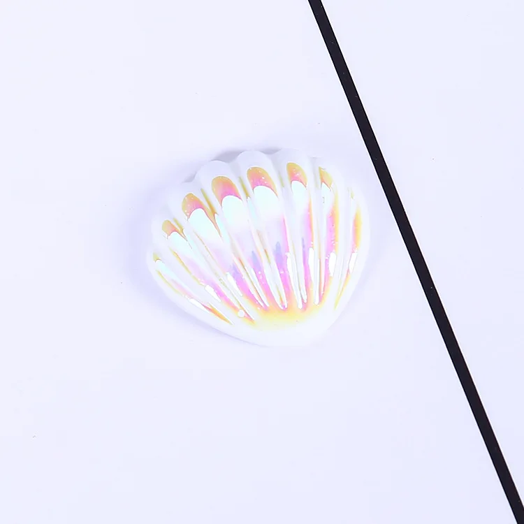 Разноцветные Подвески в виде ракушек для слайма полимерный наполнитель сделай