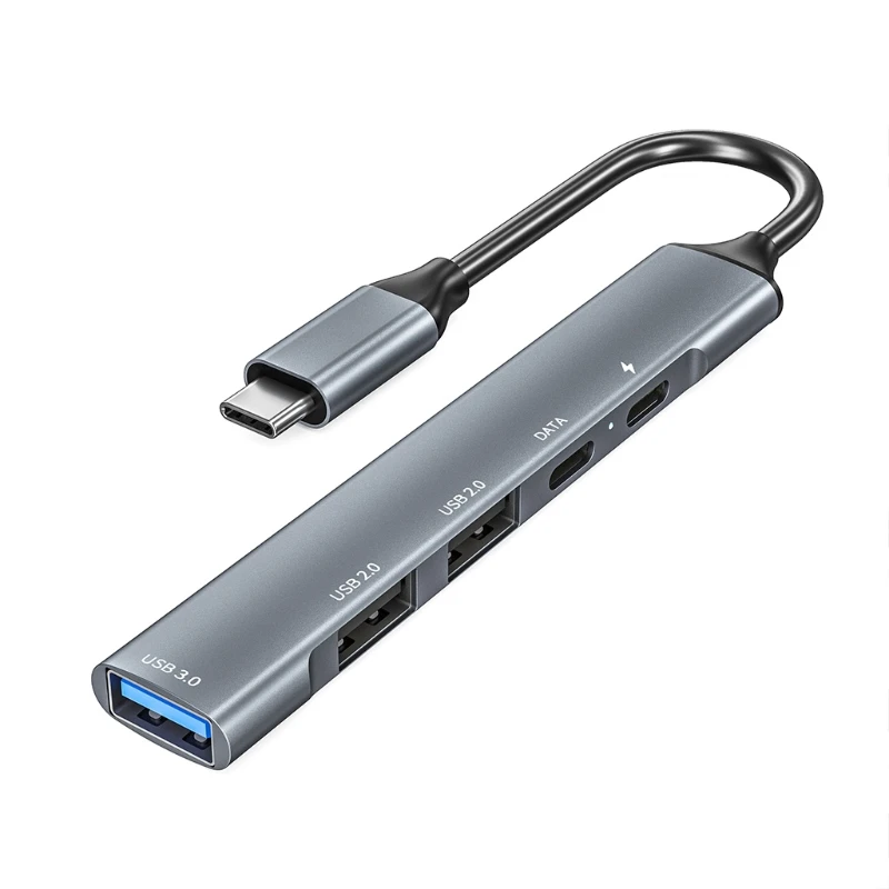 

Док-станция 5 в 1, USB 3,0, 65 Вт, корпус из алюминиевого сплава для Windows/Mac/Linux