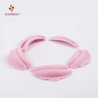 Цвет розовый 5 парупак. ресницы колодки с подъемом 5 размер Мягкие силиконовые ресницы стержни для наращивания ресниц бигуди щипцы для завивки