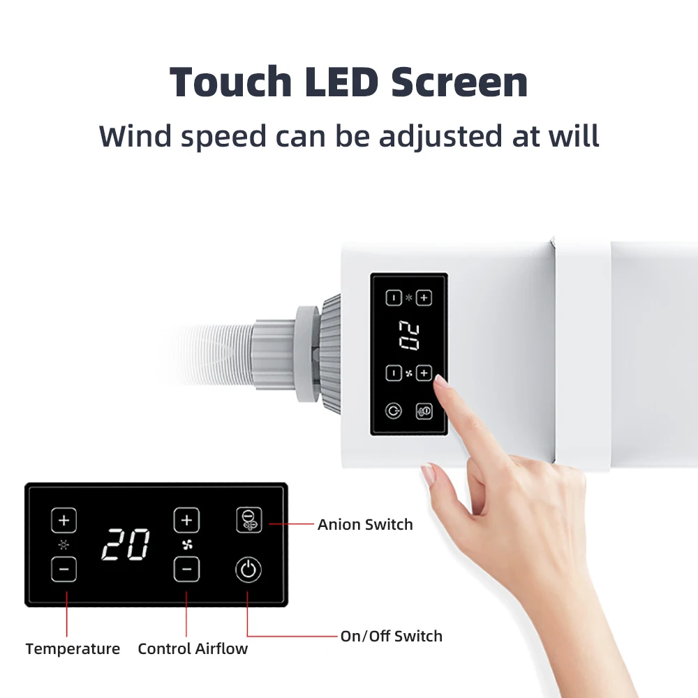 구매 2800W LED 애완견 건조기, 고양이 손질 음이온 송풍기, 바람 히터 조절 가능한 블로우 드라이어, 강아지, 애완 동물 미용 강아지 헤어 드라이어