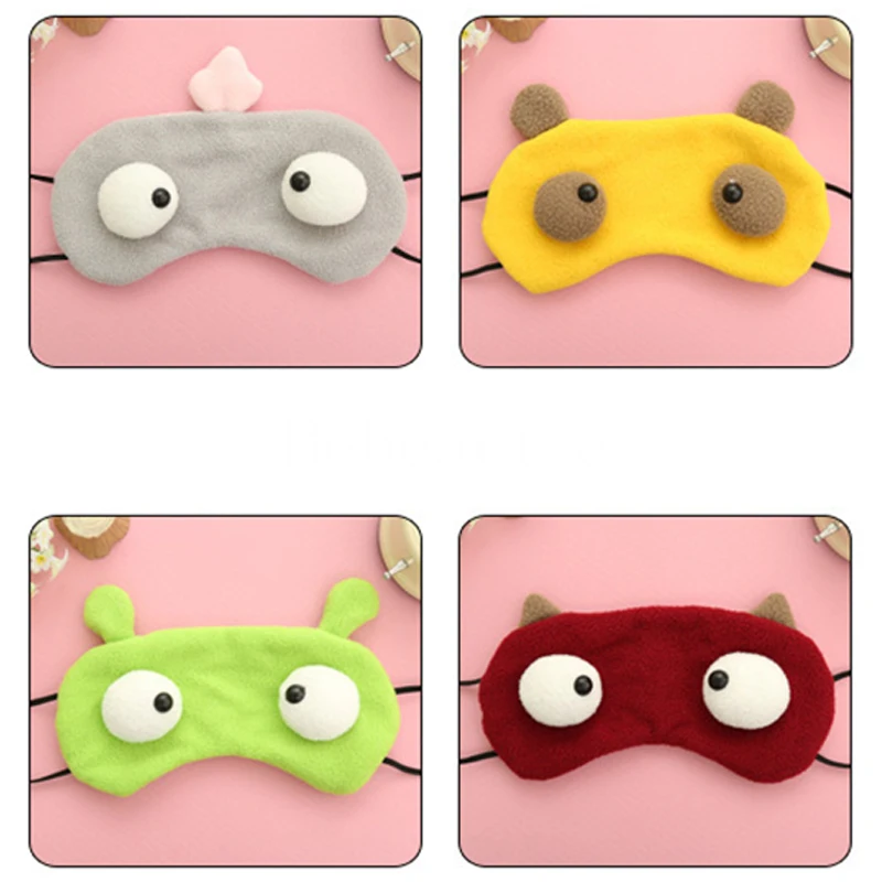 Забавные повязки на глаза для сна Повязки Симпатичные Мультяшные отдыха
