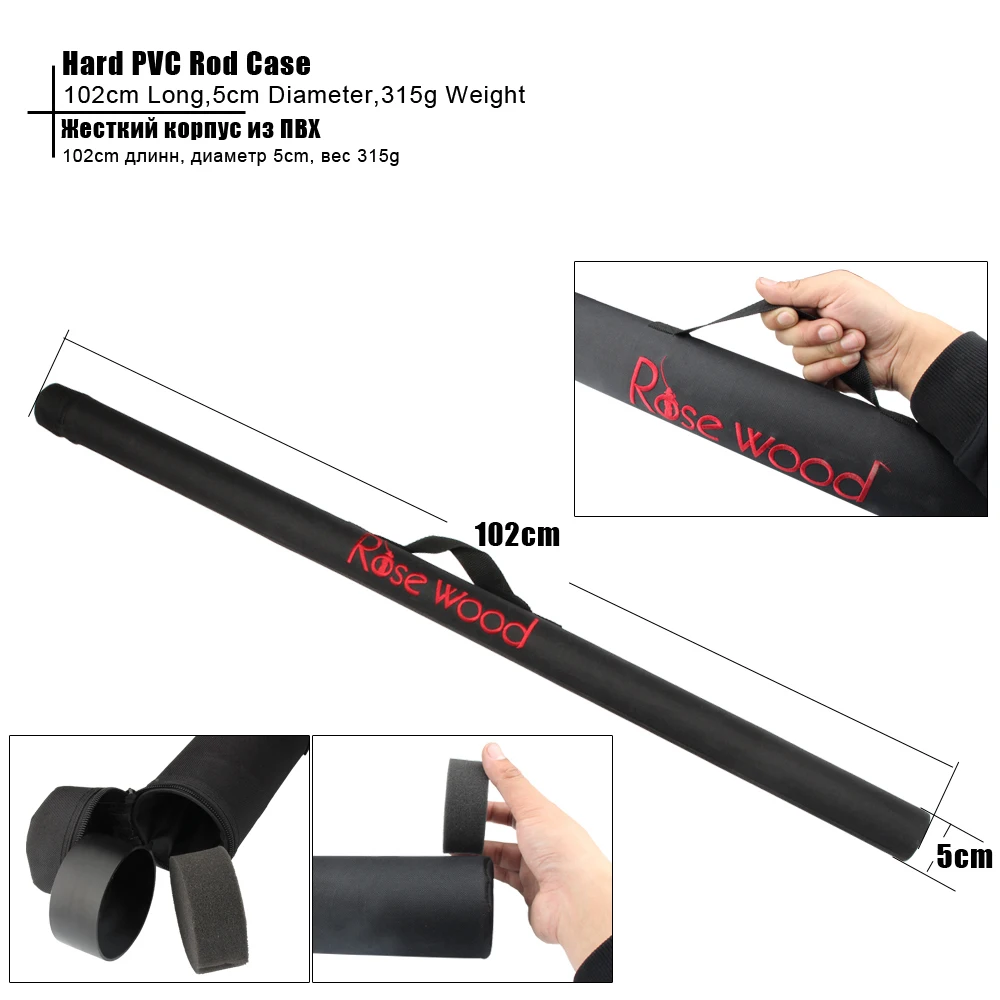 Розовое дерево Горячая зимняя рыбалка кастинговое удилище и катушка Combo (2 шт.) 6