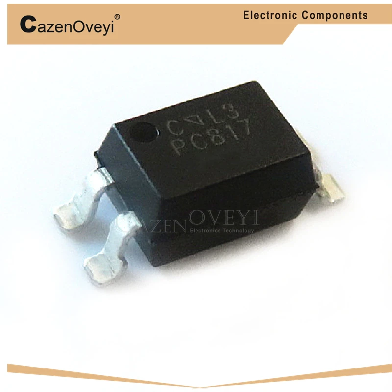 100 шт./лот SMD optocoupler EL817C (PC817) EL817S-C SOP-4 в наличии | Электронные компоненты и
