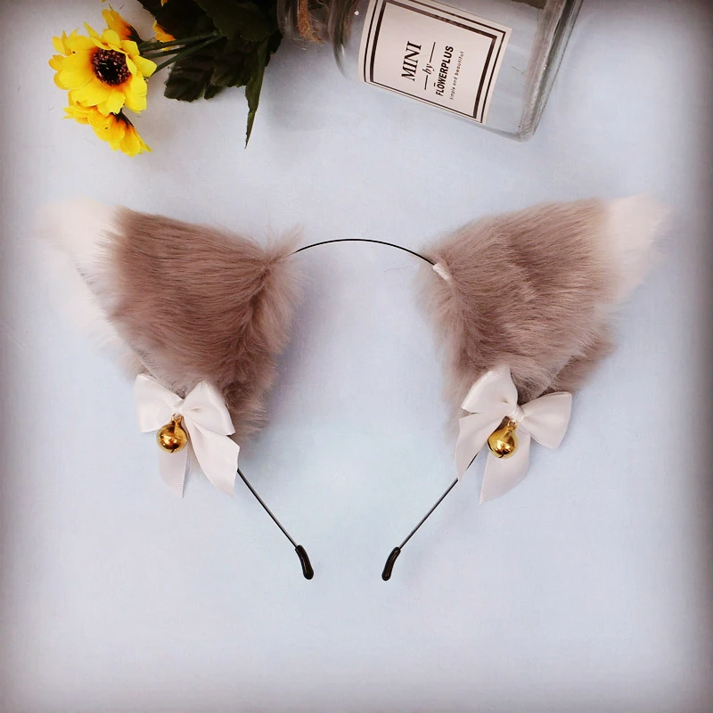 

Cute Cat Headdress Fox Ears Attending Birthday Party Headband Gifts For Girl Friends