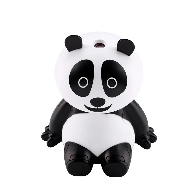

USB 120ml humidifier Mini Cute Panda Cool Mist Humidifier Essential Oil diffuser Air humidifier For Bedroom