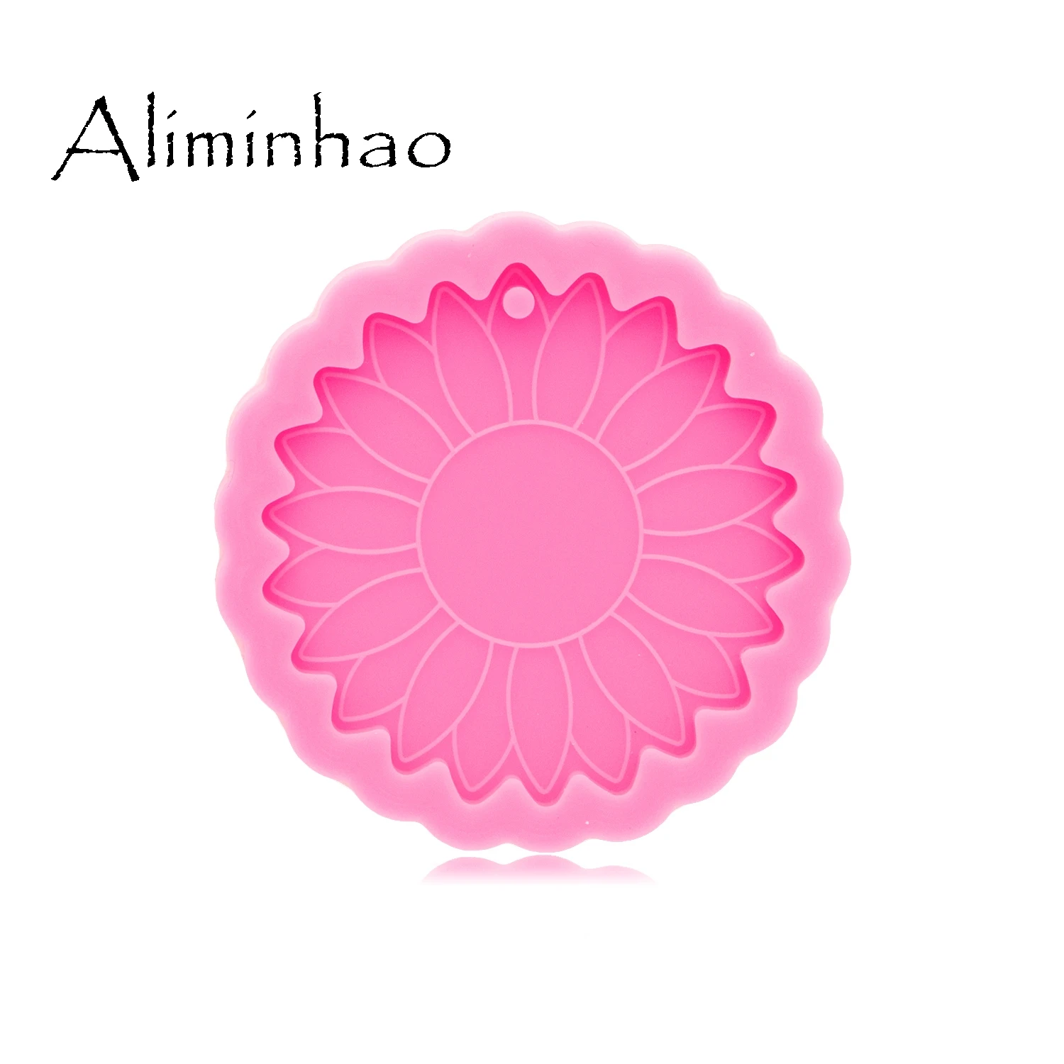 Суперглянцевая форма DY0761 из смолы в виде подсолнуха силиконовая для поделок