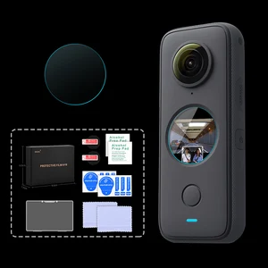 Защитная пленка из закаленного стекла для Insta360 один X2 HD Экран протектор Спортивная Экшн-камера Камера аксессуары для Insta 360 один x2