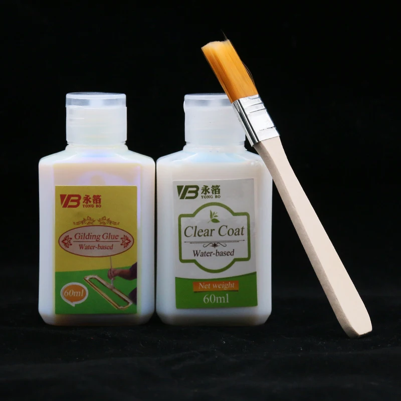 Золочение клей сусальное золото Фольга на водной основе экологически чистый