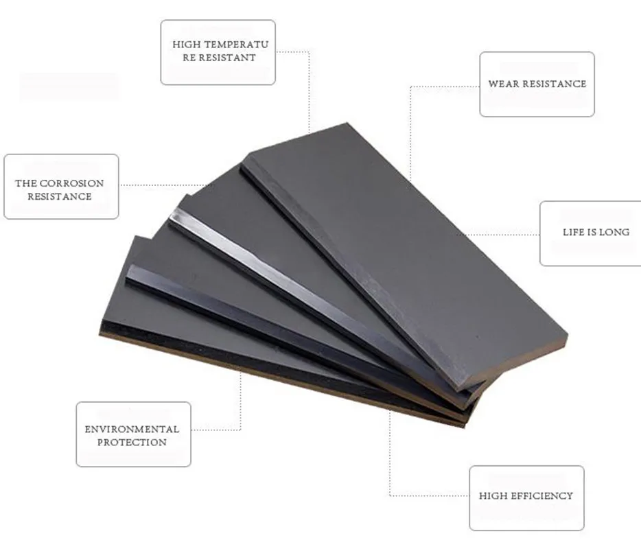 Углеродные лопатки лезвия углерод графитовый лист DT/кВт вращающееся лезвие