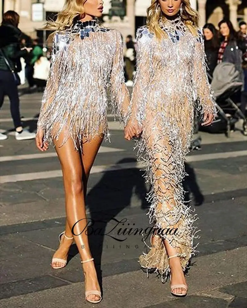 

BAZIIINGAAA Роскошные вечерние платья длинное женское платье 2021 блестками Robe De Soir вечерние платья размера плюс для невесты вечерние платья для в...