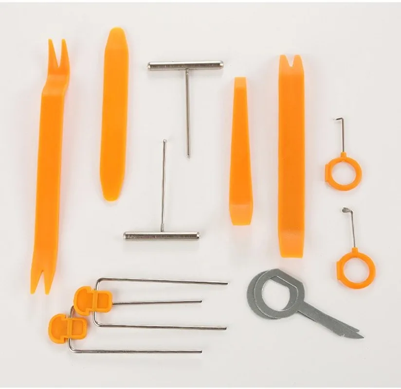 4/12 шт. автомобильное радио дверной зажим Панель Даш Аудио Удаление открытый