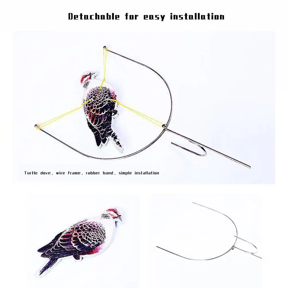 

Extrusion Resistant Turtledove Self-Resetting Turtledove Shooting Target Highly Realistic Target for outdoor shooting practice