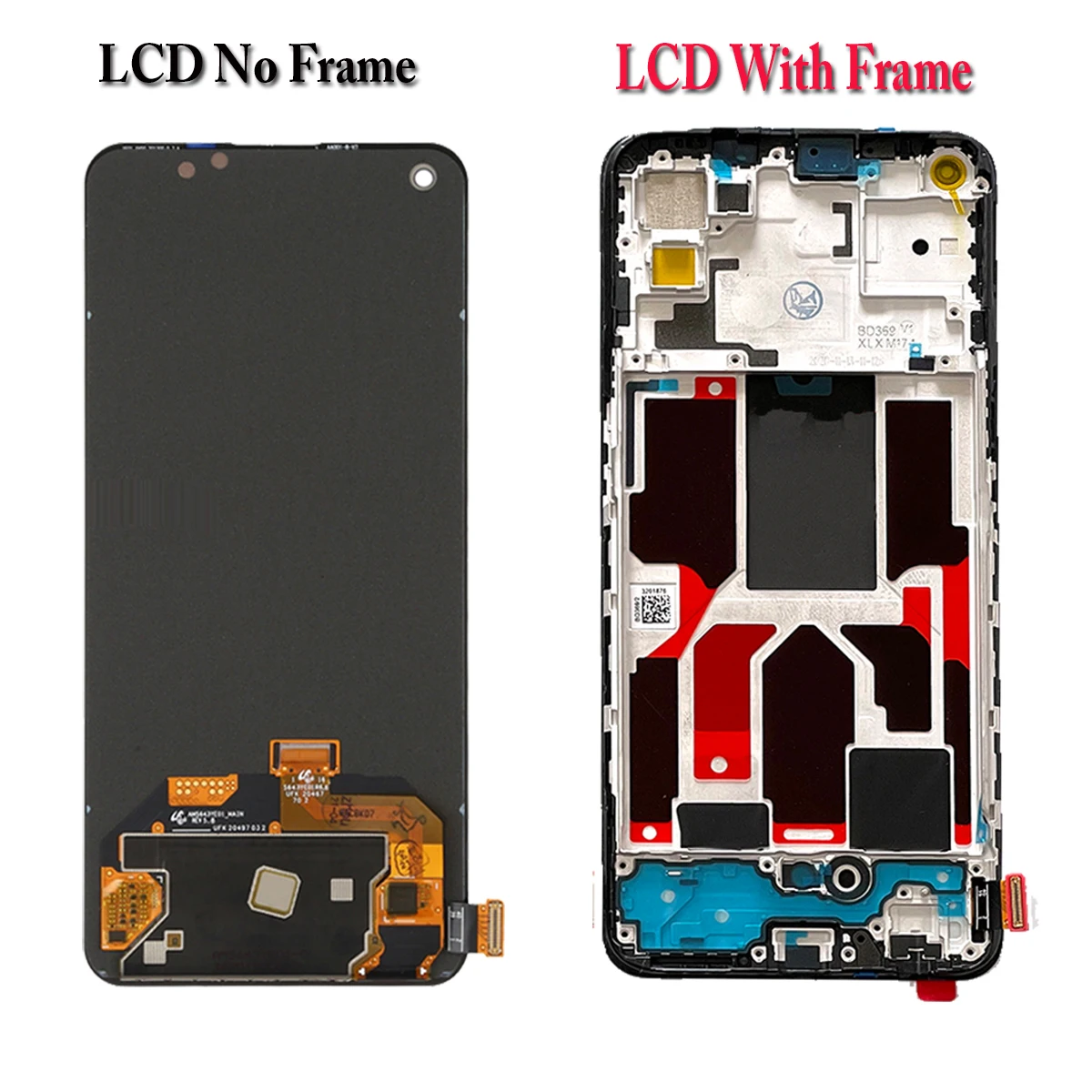 Pantalla LCD de 90HZ para m&oacute;vil, montaje de digitalizador con pantalla t&aacute;ctil para Oneplus Nord Core Edition EB2101 EB2103, CE 5G-1
