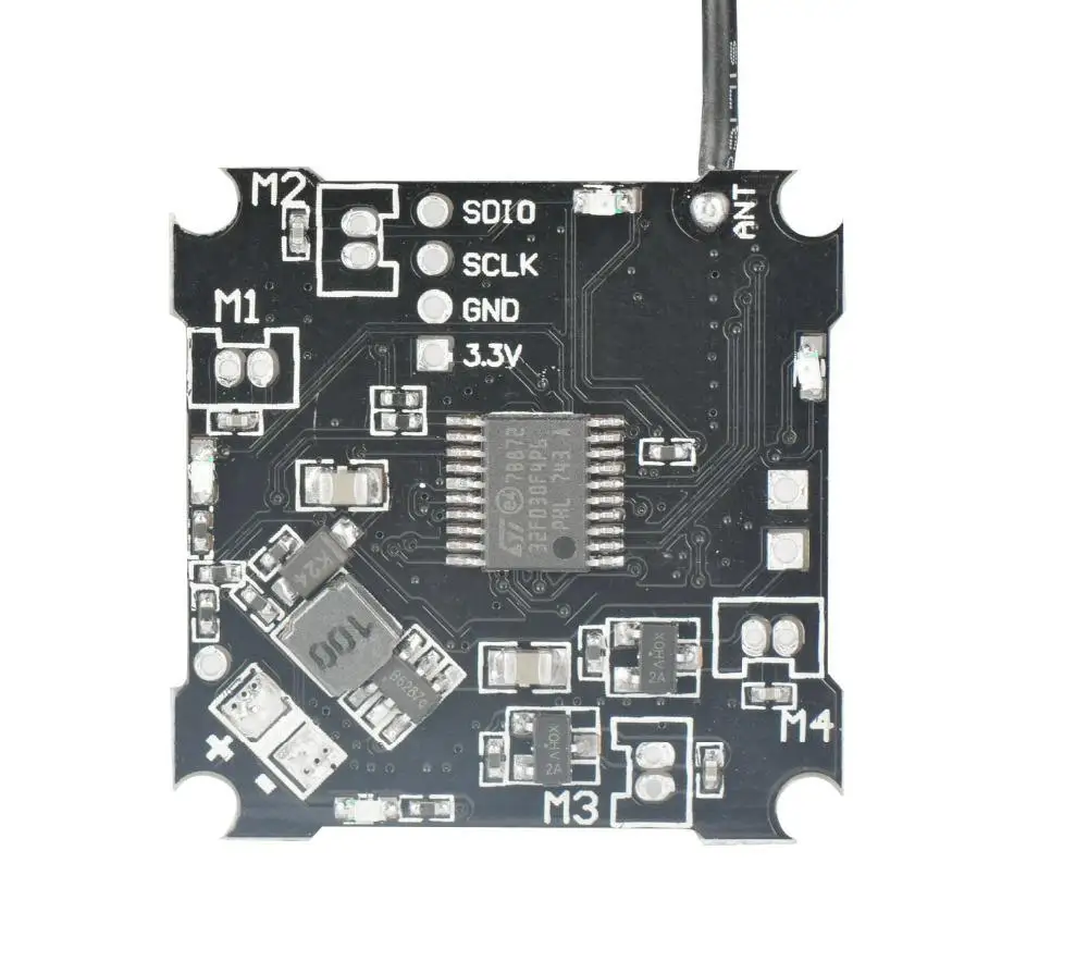 RCtown Control ler Board с серебряной прошивкой для Whoop Lite Mini матовый None кабелем питания 55 мм