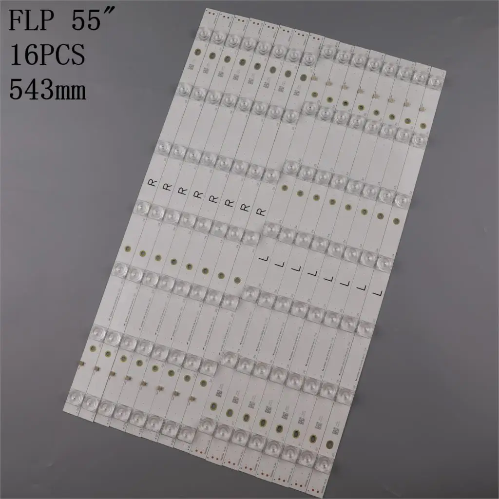 LED Backlight Strip for TX-55AX630B 55AX630E TX-55DX600B 55DX600E 55DX650B TX-55DS500B 55DS500E TB5509M 550TV01 550TV02 V4