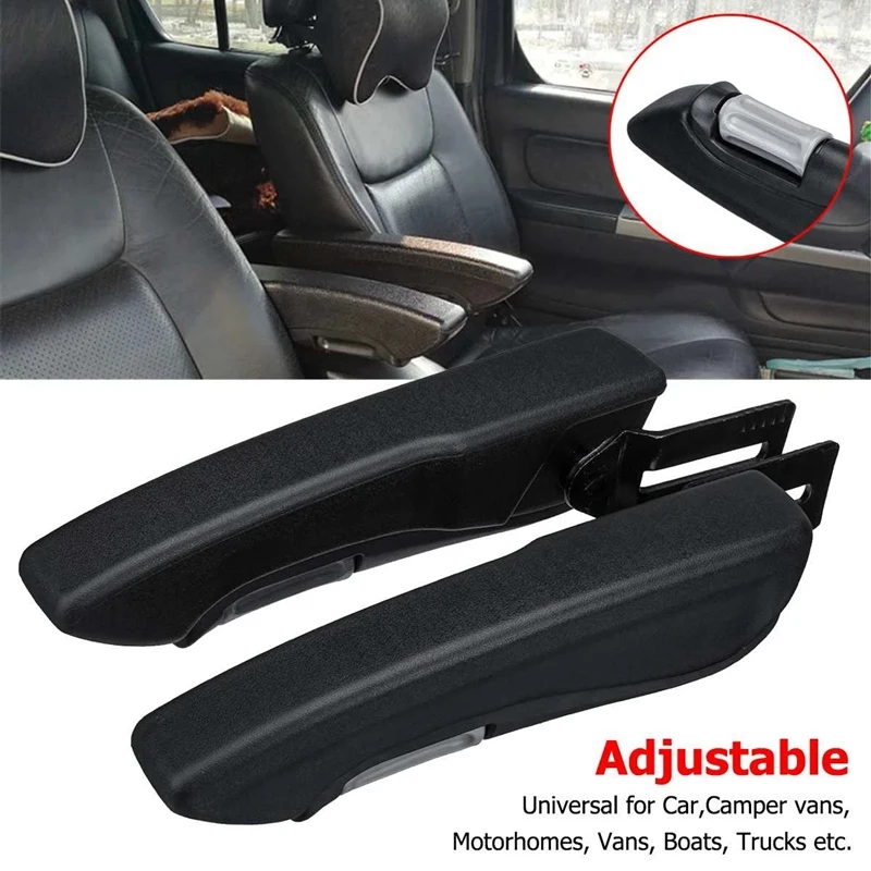 

Universal Left/Right Side Car RV Seat Armrest Adjustable Handrest Holder Hand Rail for Camper Van Motorhome Boat Truck